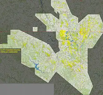 Mapa výhledu