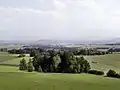 Rozhledna Mariánka – výhled na Lanškroun