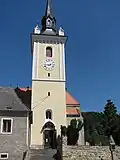 Vchod do kostela