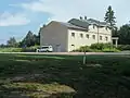 Golfové hřiště s klubovnou