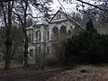 Roztoky, okres Praha-západ. Tiché údolí čp. 125, architekt Josef Blecha z Karlína