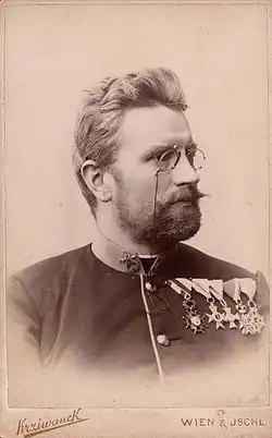 Karel Komzák mladší na obraze Rudolfa Krziwanka