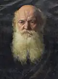 Portrét vousatého muže