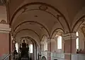 Interiér kostela sv. Víta v Rudolfově