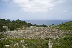 Pohled na Kamiros
