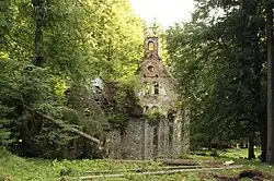ruiny kaple sv. Anny