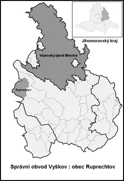 Ruprechtov na mapě