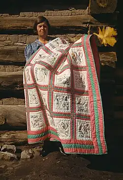 Quilt v Pie Town, 1940