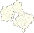 Mapa správních obvodů oblasti