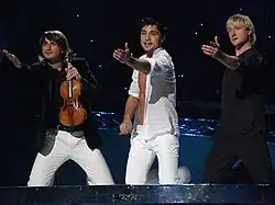 Reprodukce písně na Velké ceně Eurovize 2008.