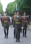 Vycházkové uniformy ruských vojáků