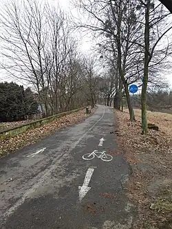 Rybářská alej podél řeky Bečva, Přerov
