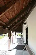 Dřevěný ochoz