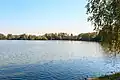 pohled na rybník Hořička u Havlovic