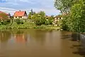 pohled na rybník Konopka u Heřmanova Městce