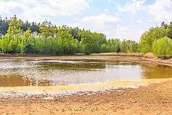 rybník Strach u osady Rašovy