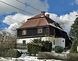 Bývalá fara v Rychnově u Děčína na čp. 151
