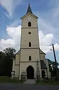 západní průčelí