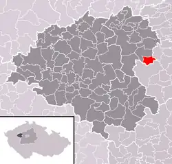 Rynholec na mapě