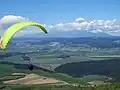 Pohled na Vysoké Tatry z vrcholu Sľubice