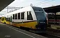 Motorový vůz SA134-004 na stanici