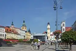 Banská Bystrica, náměstí SNP (září 2016)