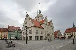 Renesanční radnice v Prusicích