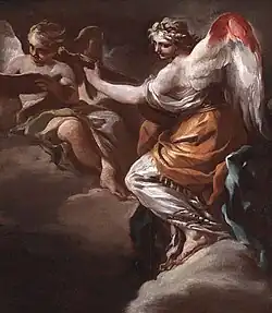 Studie k fresce pro kostel San Paolo Maggiore