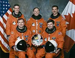 Zleva Halsell, Cameron, McArthur, Ross, Hadfield