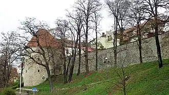 Gotické hradby v Žatci