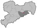 Poloha města Pirna