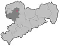 Poloha města Wurzen