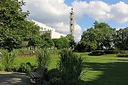 Severní část parku u Husova sboru