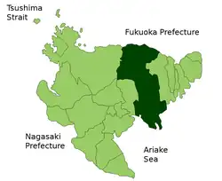 Saga na mapě