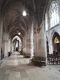 Interiér kostela St.Merri