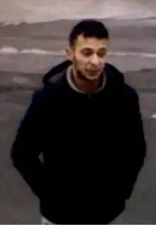 Abdeslam krátce po teroristickém útoku na čerpací stanici v severní Francii