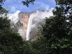 Vodopád Salto Angel