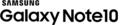 Logo modelu Samsung Galaxy Note 10