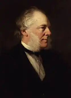 Portrét Samuela Smilese, z roku 1877, od Sira George Reida (1841–1913).