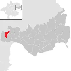Sankt Georgen an der Gusen na mapě