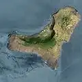 Ostrov El Hierro (satelitní foto)