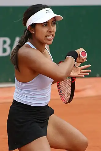 Sabrina Santamariová na French Open 2021