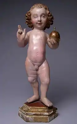 Dítě Ježíš z Mechelenu, Louvre