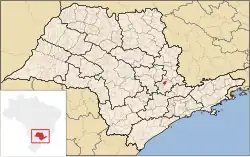 Paulínia na mapě