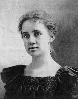 Sarah Knaussová v roce 1897