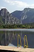 pohled na koupaliště