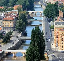 řeka v Sarajevu (2015)