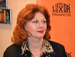 Saskia Burešová v listopadu 2012