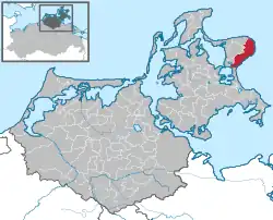 Sassnitz na mapě