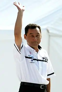 Nakadžima při závodech na ostrově Odaiba, říjen 2008